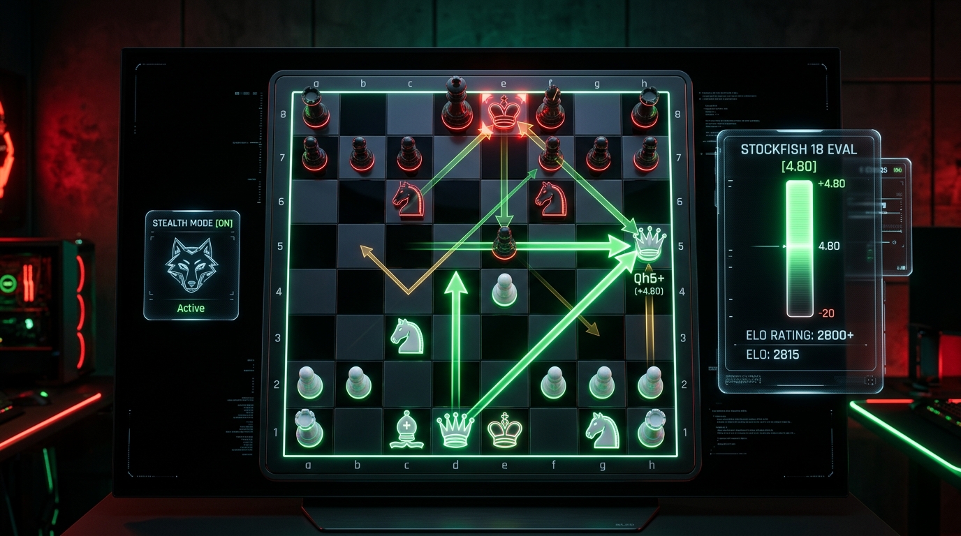 Stealth Chess Overlay Interface
